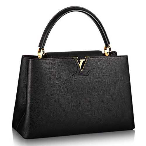 Louis Vuitton Outlet 2015 Capucines GM M48870 Black