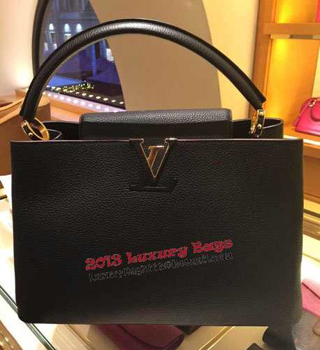 Louis Vuitton Outlet 2015 Capucines GM M48870 Black