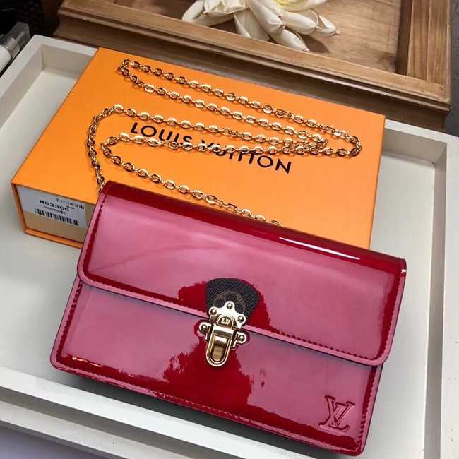 Louis Vuitton Outlet Original CHERRYWOOD CHAIN WALLET M63306 red