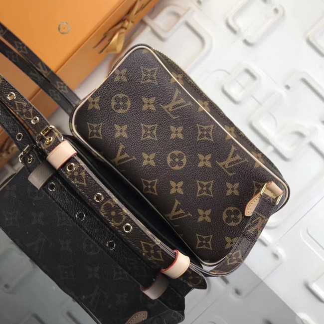 Louis Vuitton Outlet Monogram Canvas Original leather Shoulder Bag M51828