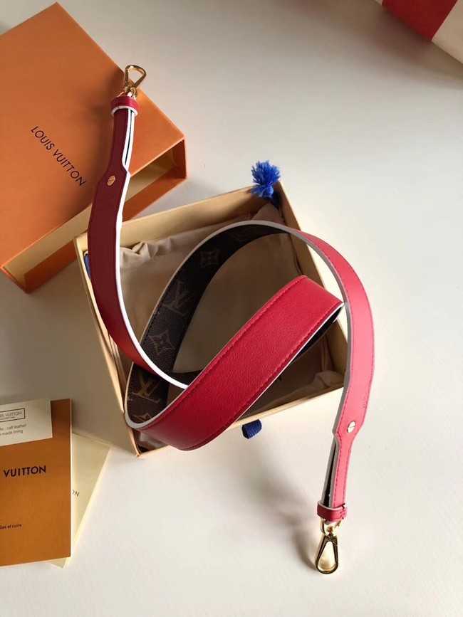 Louis Vuitton Outlet Strap 110CM 0361 red