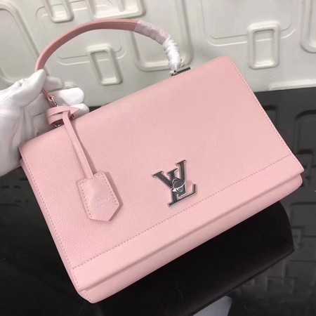 Louis Vuitton Outlet soft original calf leather LOCKME BB Bag M50250 pink