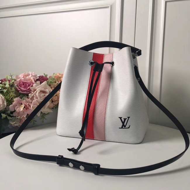 Louis Vuitton Outlet original Epi leather NEONOE M52161 white