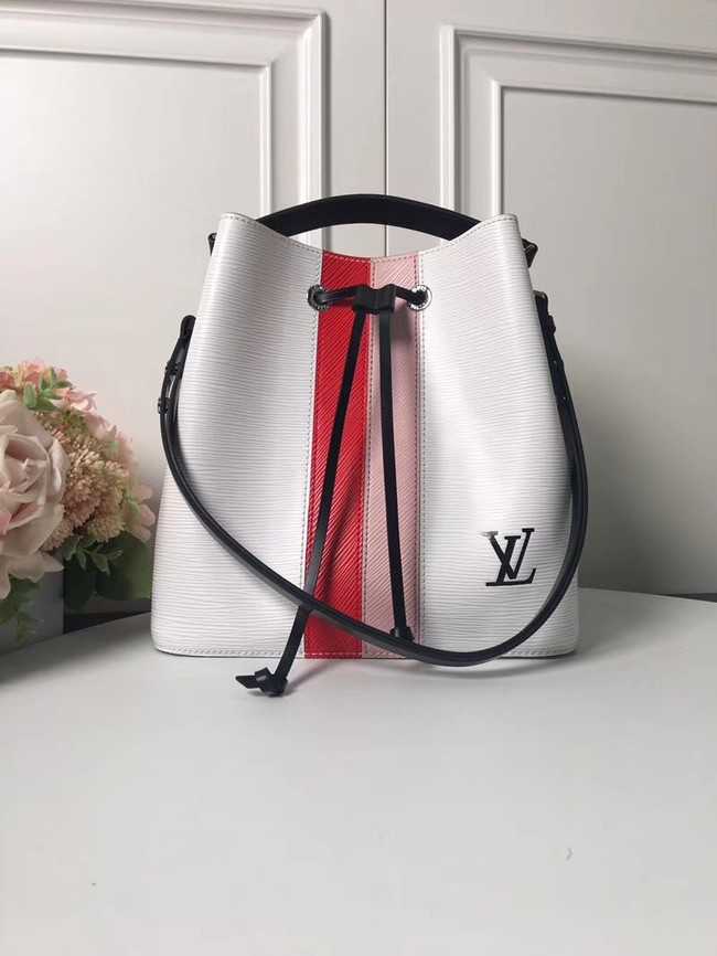 Louis Vuitton Outlet original Epi leather NEONOE M52161 white