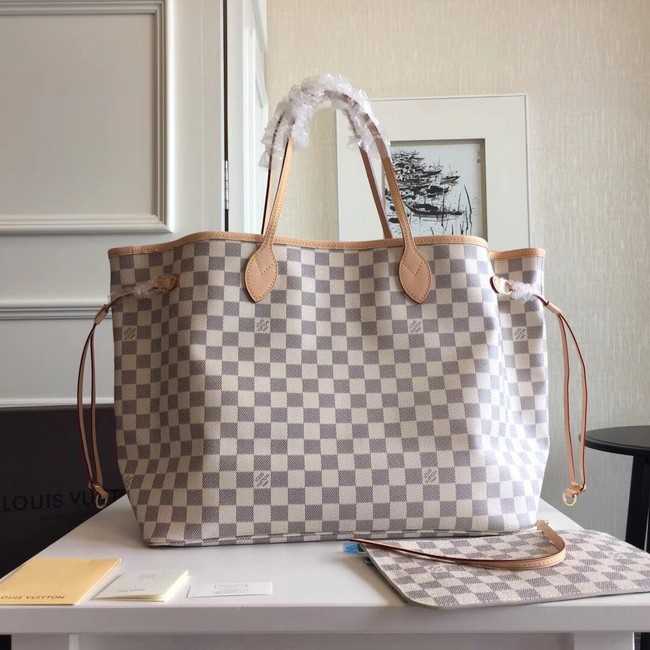 Louis Vuitton Outlet Damier Azur Original NEVERFULL GM N41360