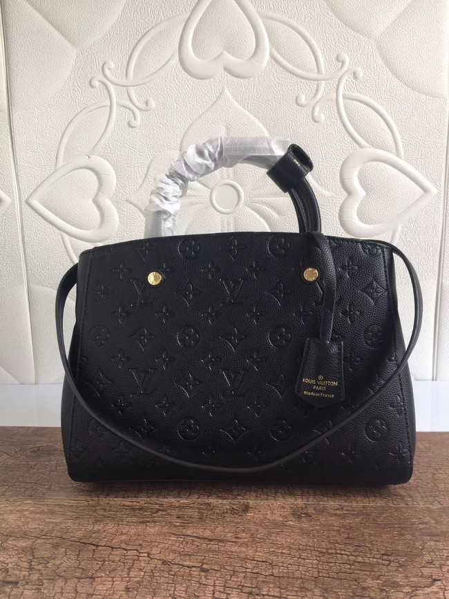 Louis Vuitton Outlet mongram empreinte MONTAIGNE N41046 black