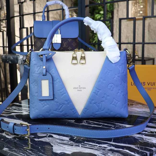 Louis Vuitton Outlet original V TOTE BB M53886 blue&beige