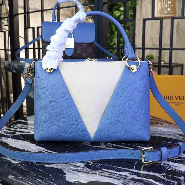 Louis Vuitton Outlet original V TOTE BB M53886 blue&beige