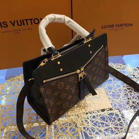 Louis Vuitton Outlet monogram canvas POPINCOURT A44195 black