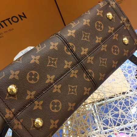 Louis Vuitton Outlet monogram canvas POPINCOURT A44195 black