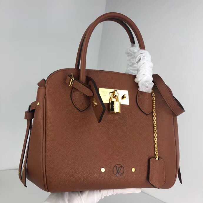 Louis Vuitton Outlet original MY LOCKME 33582 brown