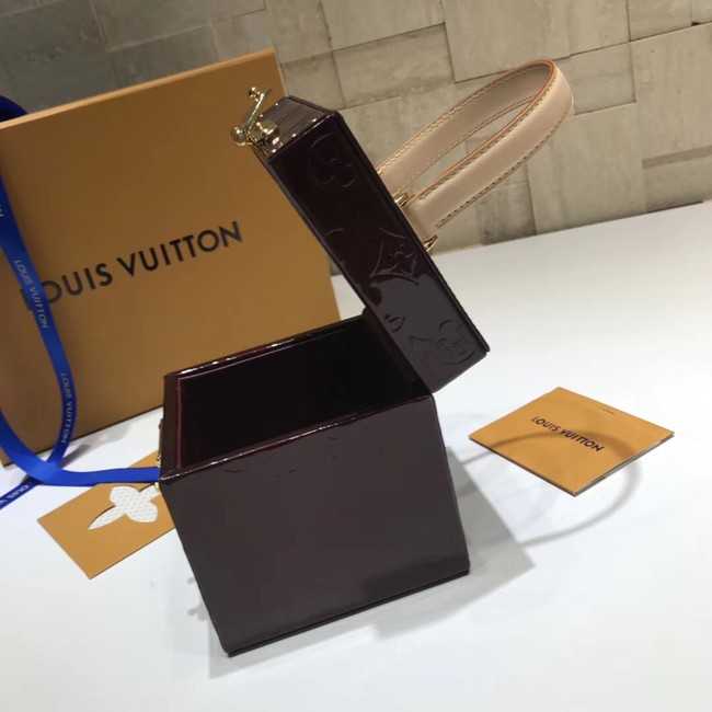 Louis Vuitton Outlet Monogram Vernis Original BLEECKER BOX M52464 purple