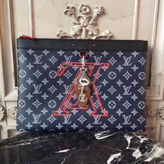 Louis Vuitton Outlet Upside Down Monogram Ink POCHETTE APOLLO 62905