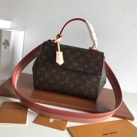 Louis Vuitton Outlet original monogram canvas cluny mono 44267 pink