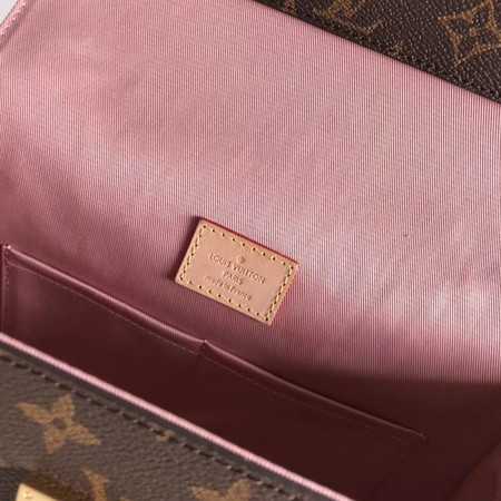 Louis Vuitton Outlet original monogram canvas cluny mono 44267 pink