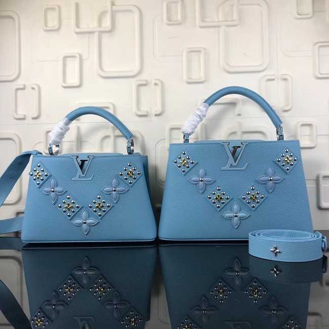 Louis Vuitton Outlet CAPUCINES PM M94519 blue