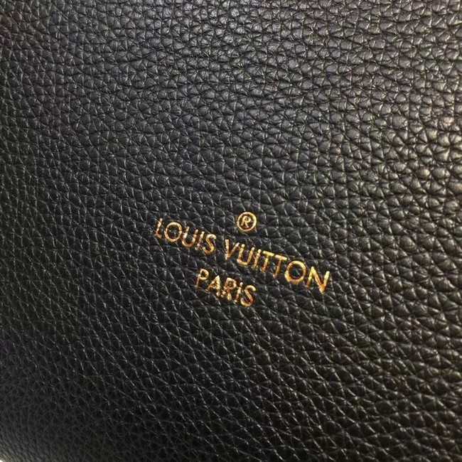 Louis Vuitton Outlet Original Mahina Leather HAUMEA M55029 black