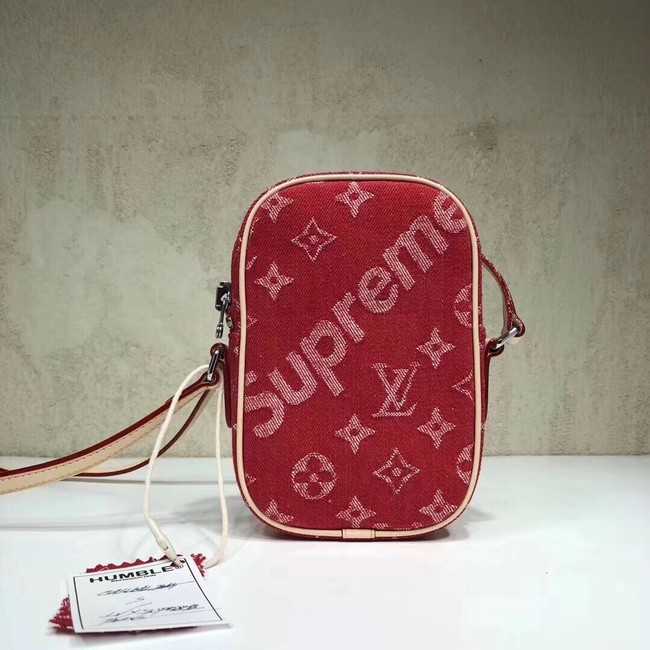 Louis Vuitton Outlet Denim M53434 red