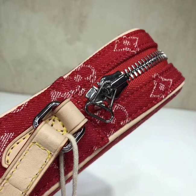 Louis Vuitton Outlet Denim M53434 red