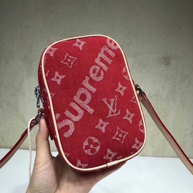 Louis Vuitton Outlet Denim M53434 red