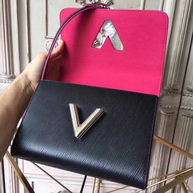 Louis Vuitton Outlet original epi leather TWIST MM M50332 black&rose