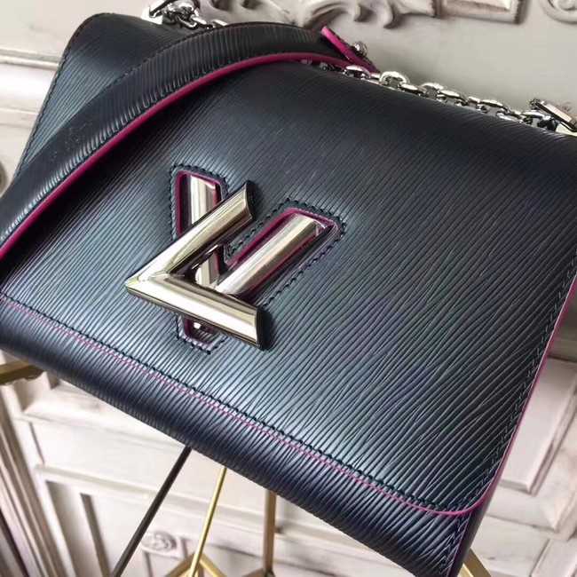 Louis Vuitton Outlet original epi leather TWIST MM M50332 black&rose