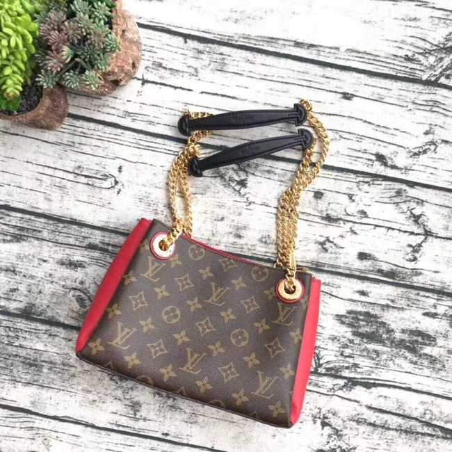 Louis Vuitton Outlet original monogram canvas SURENE BB M43775 red