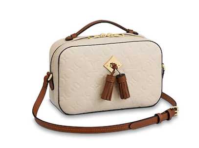 Louis Vuitton Outlet original mongram empreinte SAINTONGE M44593 Creme Caramel