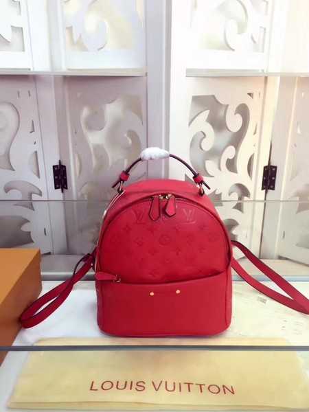 Louis Vuitton Outlet Monogram Empreinte Calf Leather Backpack M44019 red