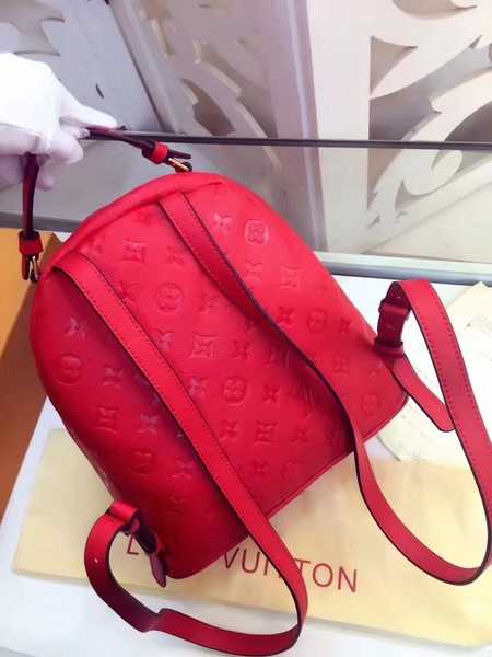 Louis Vuitton Outlet Monogram Empreinte Calf Leather Backpack M44019 red