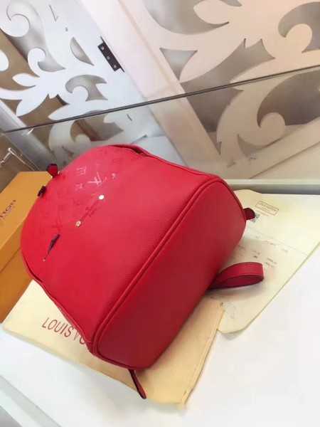 Louis Vuitton Outlet Monogram Empreinte Calf Leather Backpack M44019 red