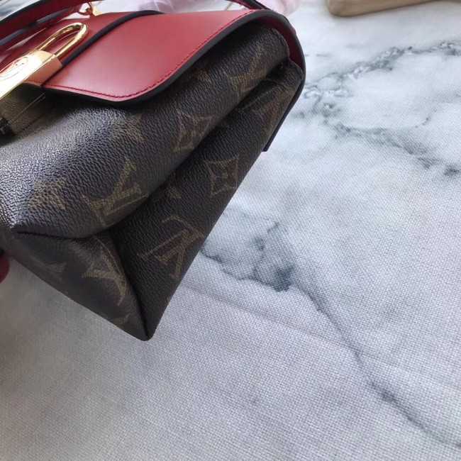 Louis Vuitton Outlet Monogram Canvas original M43129 red