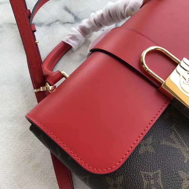 Louis Vuitton Outlet Monogram Canvas original M43129 red