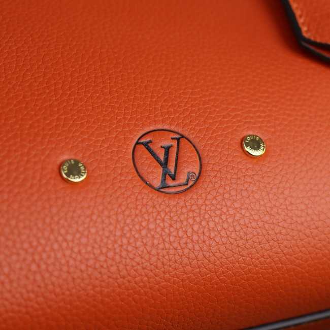 Louis Vuitton Outlet Veau Nuage Leather Milla MM M51685 orange