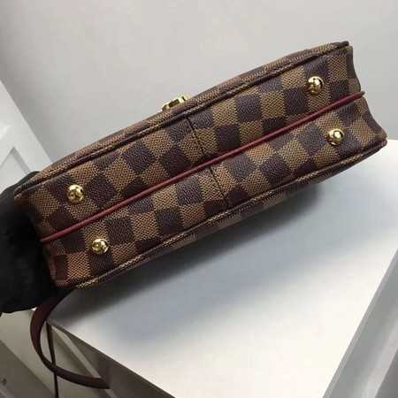 Louis Vuitton Outlet Original Damier Ebene Canvas WIGHT N44243 wine