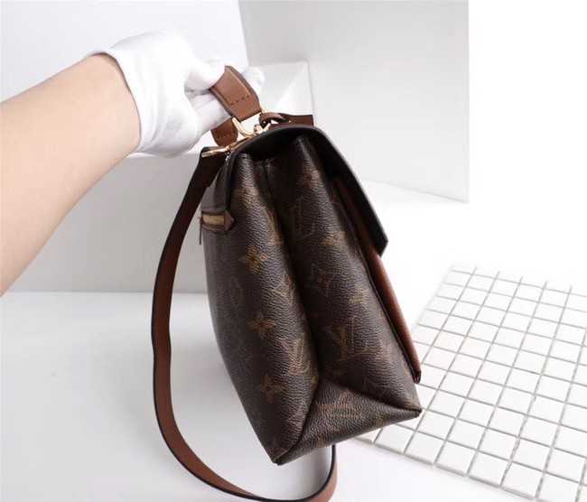 Louis Vuitton Outlet Monogram Canvas Pochette Metis Bag M54879 brown