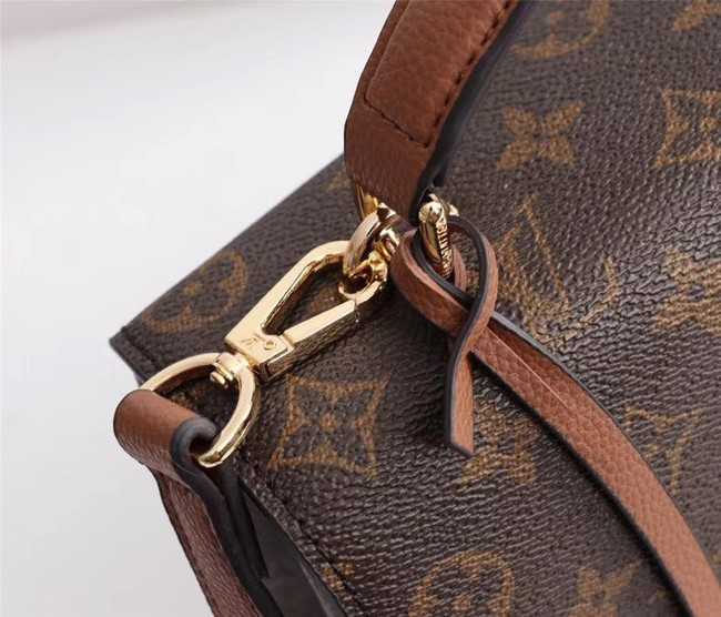 Louis Vuitton Outlet Monogram Canvas Pochette Metis Bag M54879 brown