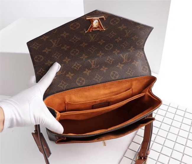 Louis Vuitton Outlet Monogram Canvas Pochette Metis Bag M54879 brown