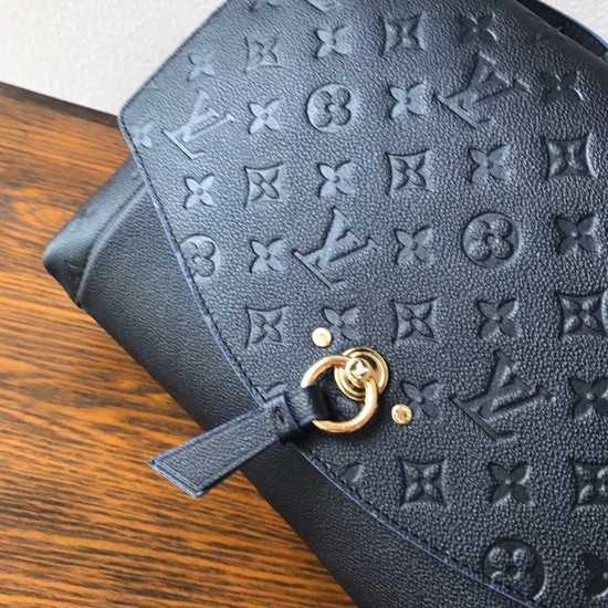 Louis Vuitton Outlet Monogram Empreinte BLANCHE M43618 black