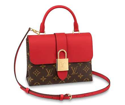 Louis Vuitton Outlet original LOCKY BB M44080 Coquelicot Red