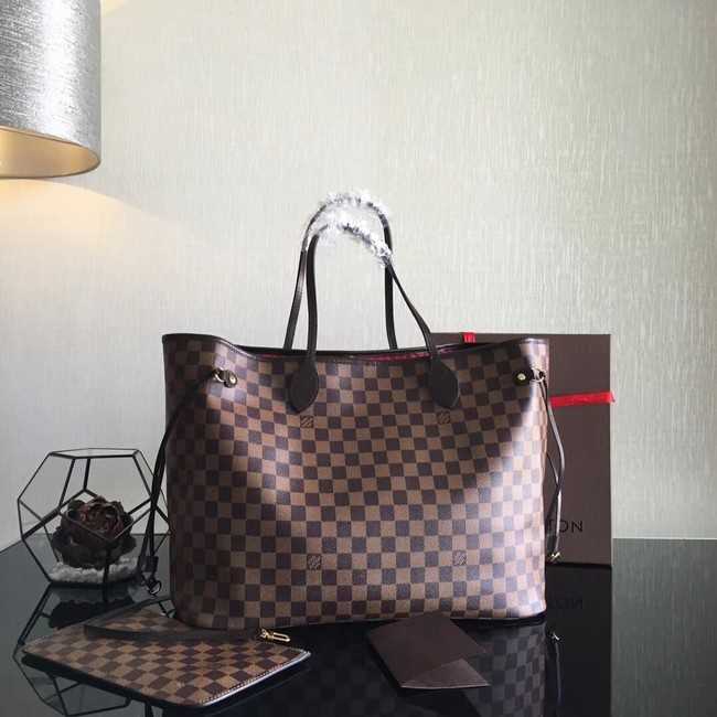 Louis Vuitton Outlet Damier Ebene Original NEVERFULL GM N41357