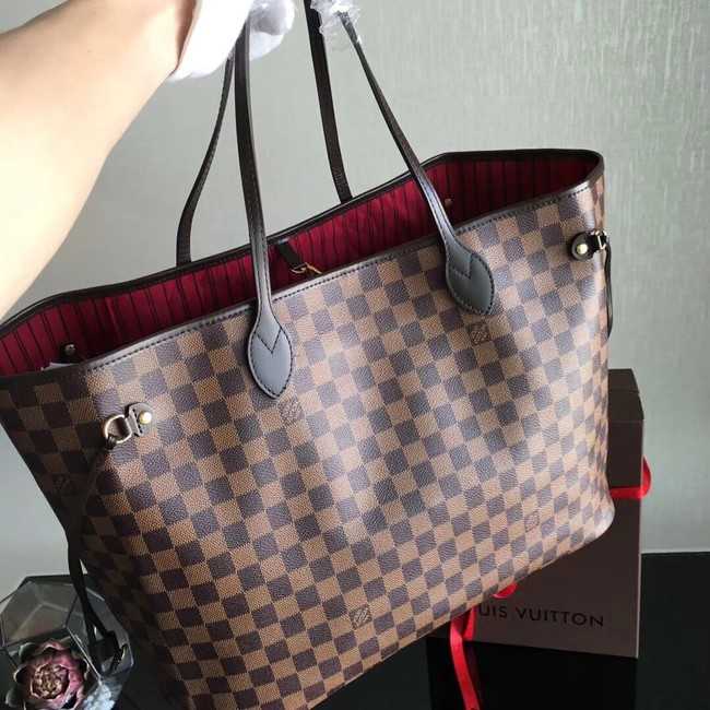 Louis Vuitton Outlet Damier Ebene Original NEVERFULL GM N41357