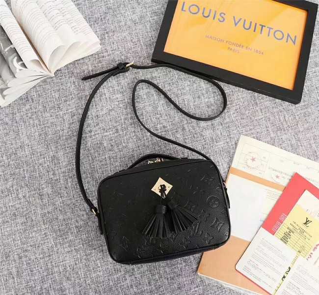 Louis Vuitton Outlet mongram empreinte SAINTONGE M44593 black