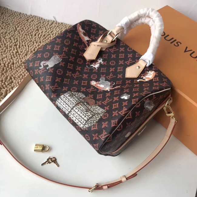 Louis Vuitton Outlet SPEEDY 30 BANDOULIERE M44401 brown