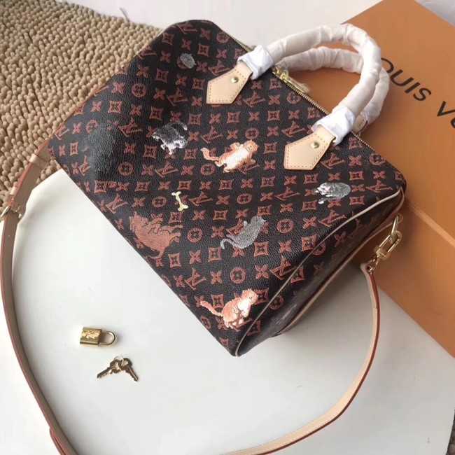 Louis Vuitton Outlet SPEEDY 30 BANDOULIERE M44401 brown