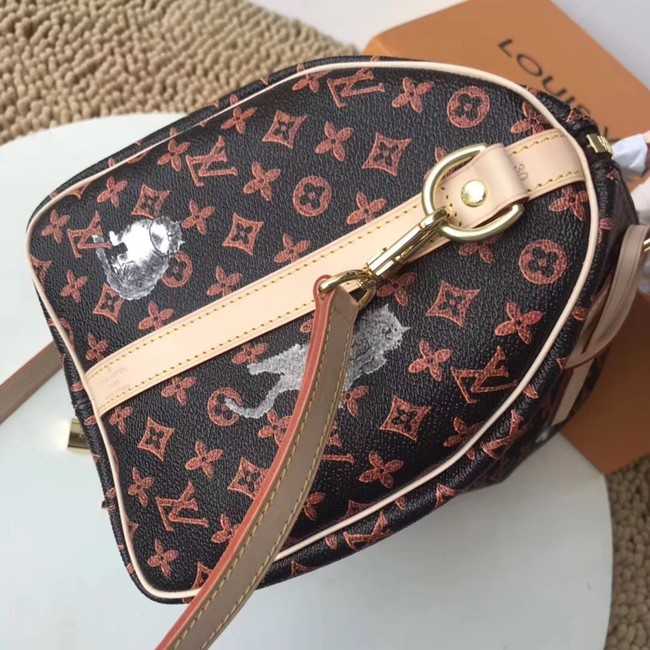 Louis Vuitton Outlet SPEEDY 30 BANDOULIERE M44401 brown