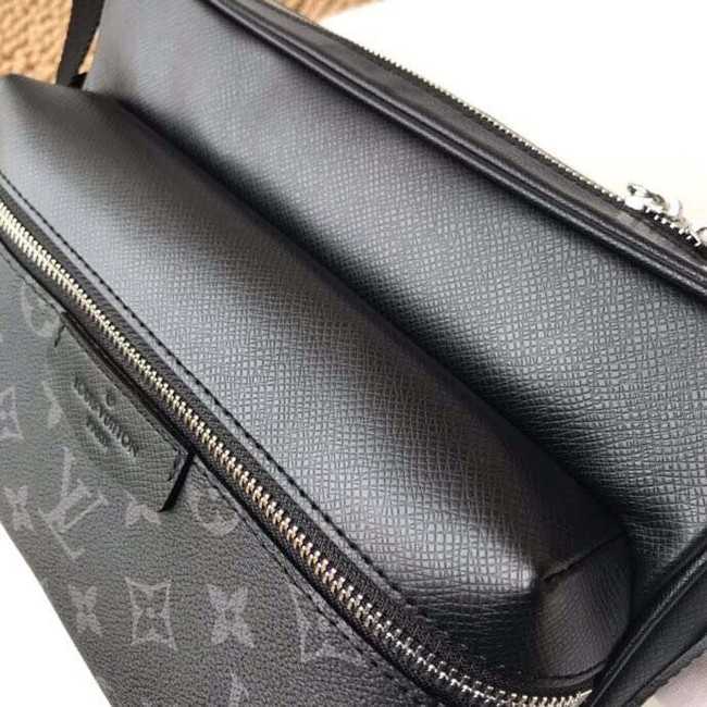 Louis Vuitton Outlet Monogram Canvas Messenger PM Black M43845