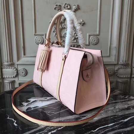 Louis Vuitton Outlet original Monogam vernis NEO TRIANGLE Tote Bag 96052 pink