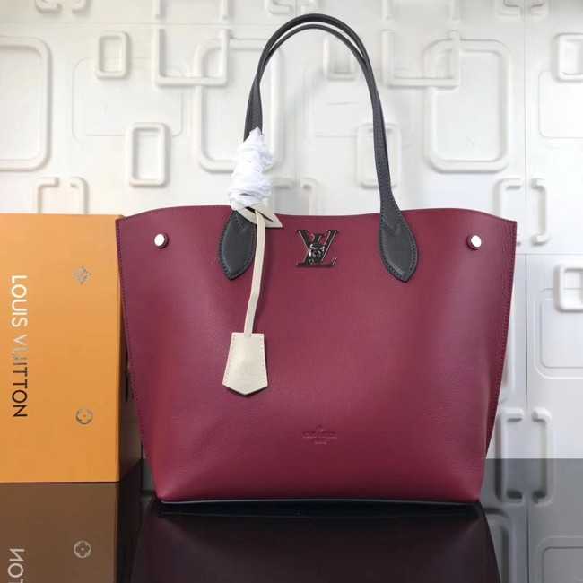 Louis Vuitton Outlet original LOCKME GO M55028 red