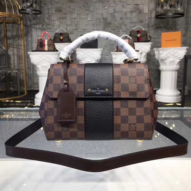 Louis Vuitton Outlet Original Damier Ebene Canvas BOND STREET BB M41071 black